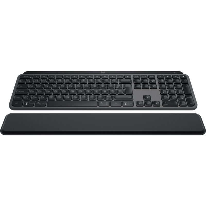 Clavier sans fil Logitech MX Keys Plus avec repose-poignets - AZERTY (920-009406)