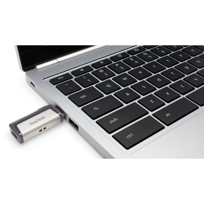 Clé Double Connectique USB Type-C 32 GB SanDisk Ultra Dual Drive (SDDDC2-016G-G46)