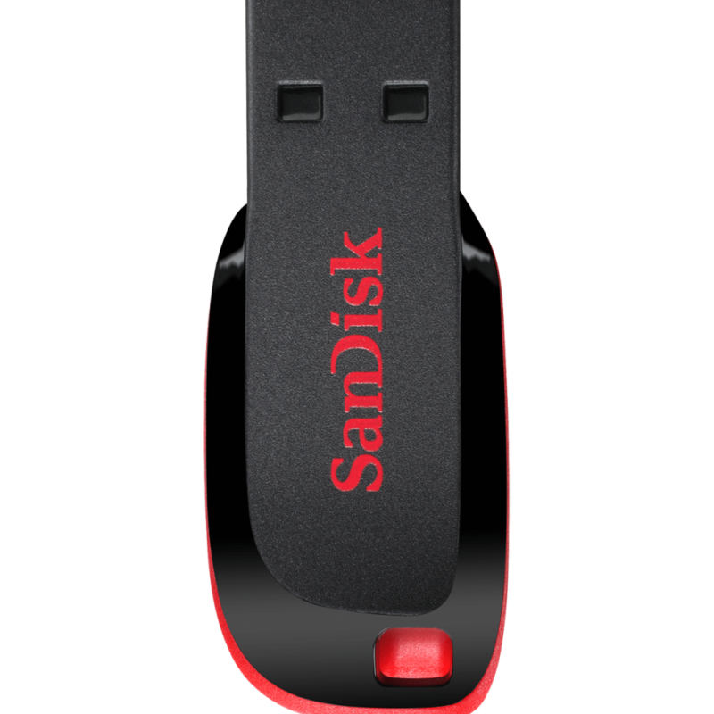 SanDisk 64GB Cruzer Blade USB 2.0 Flash Drive (SDCZ50-064G-B35)