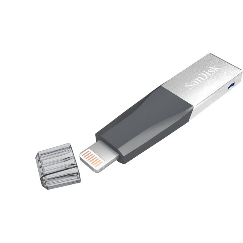 Clé USB SanDisk iXpand Mini 64GB pour votre iPhone (SDIX40N-064G-GN6NN)