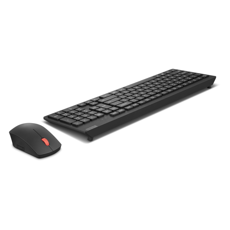 Combiné Lenovo Essential Clavier et Souris sans fil Gen2 - Français (4X31N50719)