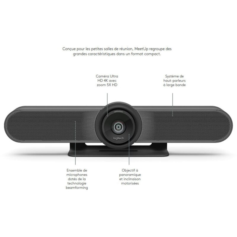 Caméra de conférence Logitech Meetup 4K (960-001102)