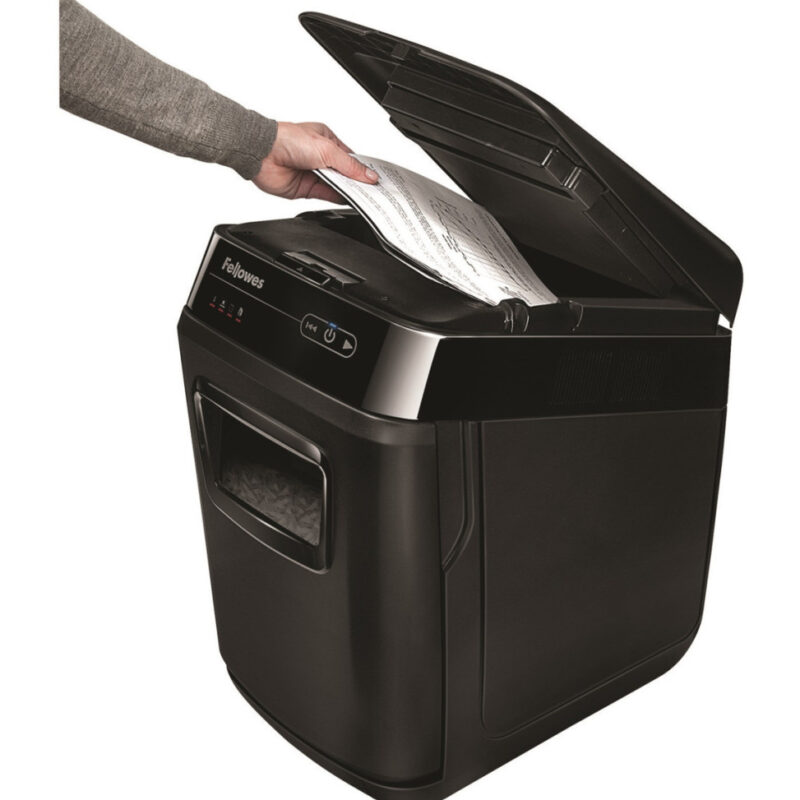 Destructeur de documents Fellowes AutoMax 200C Coupe croisée (4653601)