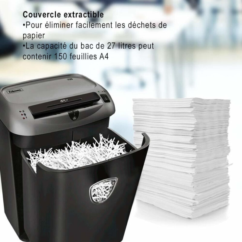 Destructeur Fellowes Powershred 70S Coupe droite (4671101)