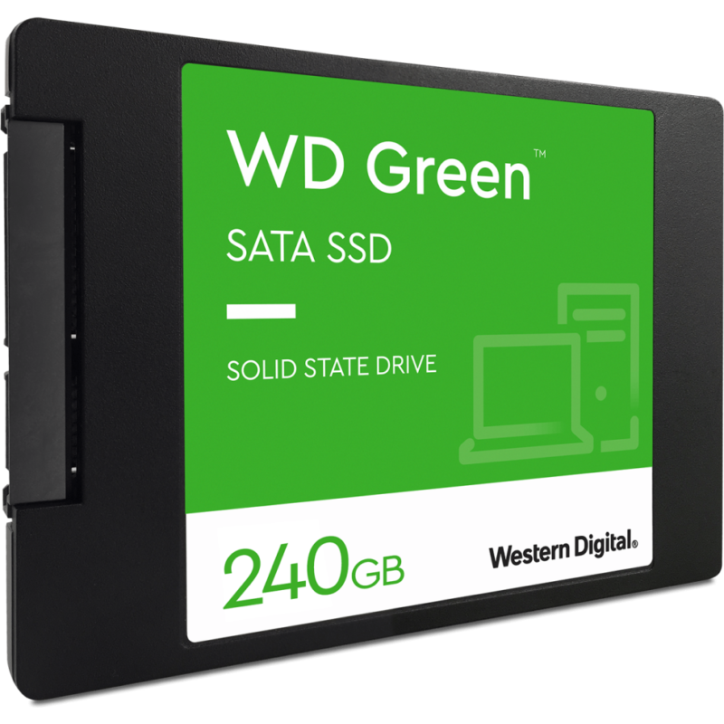 Disque dur interne SSD Western Digital Green SATA 2.5" 240 Go (WDS240G3G0A)