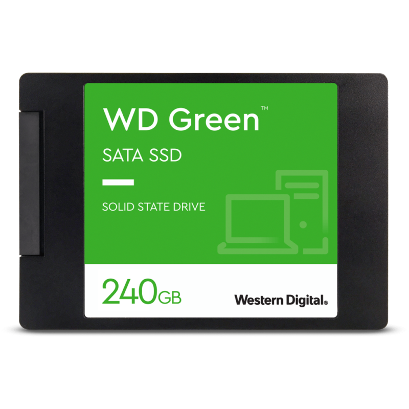 Disque dur interne SSD Western Digital Green SATA 2.5" 240 Go (WDS240G3G0A)