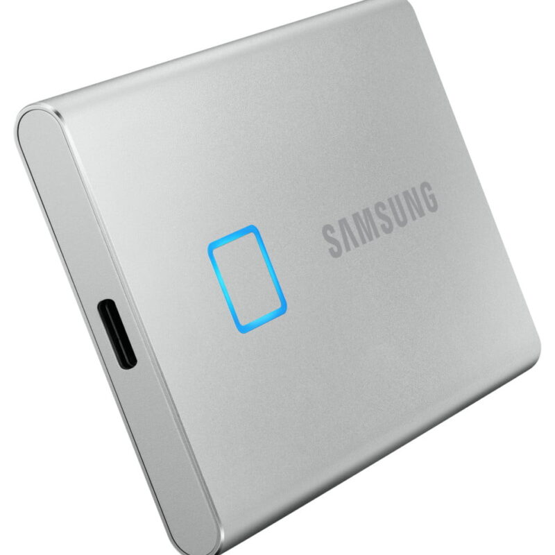 Disque dur SSD externe Samsung T7 Touch - 1TB - USB 3.2 Gen.2 (10Gbps) (MU-PC1T0S_WW)