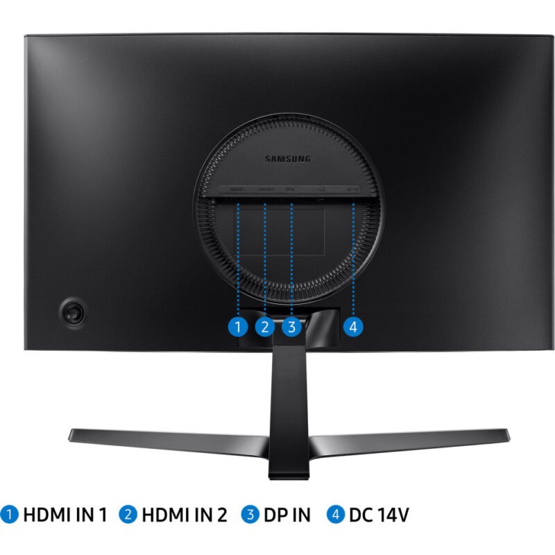 Écran gaming incurvé 24" Full HD Samsung (LC24RG50FZMXZN)