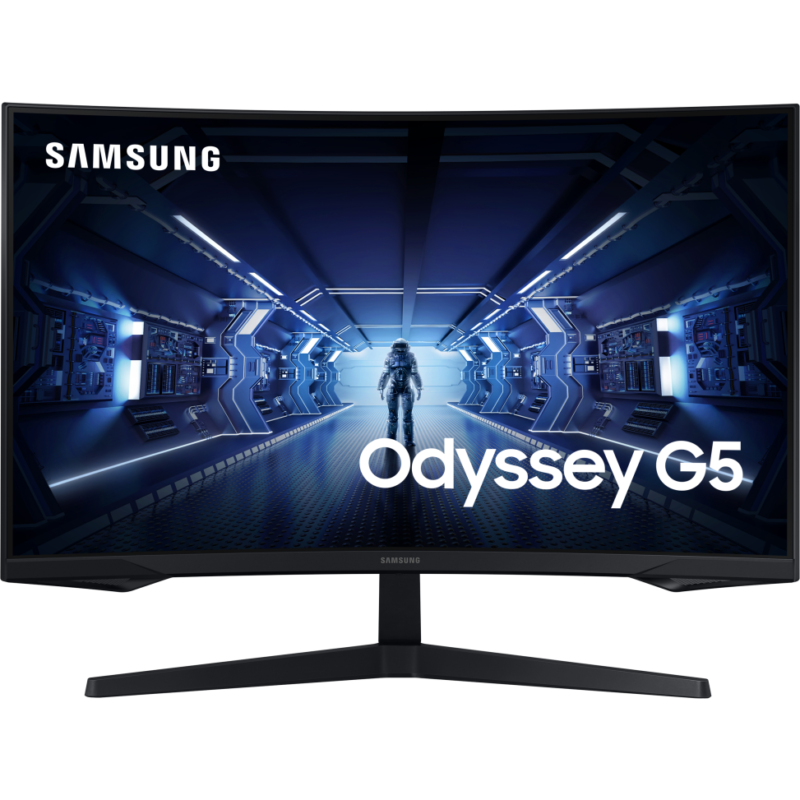 Écran gaming incurvé 27" Samsung Odyssey G5 (LC27G55TQBUXEN)