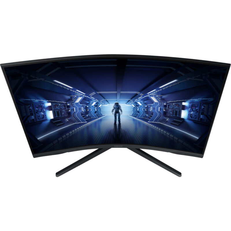 Écran gaming incurvé 32" WQHD Samsung Odyssey G5 - Courbure 1000R (LC32G55TQBUXEN)