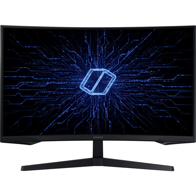 Écran gaming incurvé 32" WQHD Samsung Odyssey G5 - Courbure 1000R (LC32G55TQBUXEN)