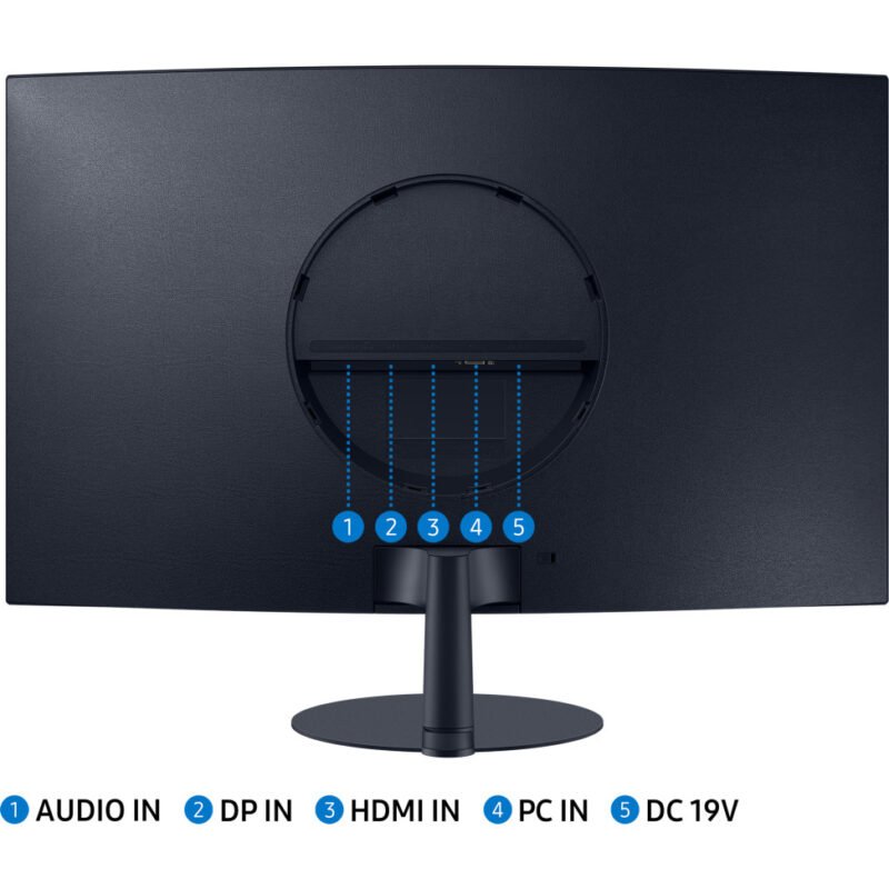 Écran incurvé 27" Full HD Samsung CT55 (LC27T550FDRXEN)