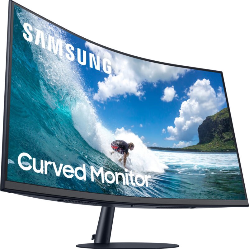 Écran incurvé 27" Full HD Samsung CT55 (LC27T550FDRXEN)