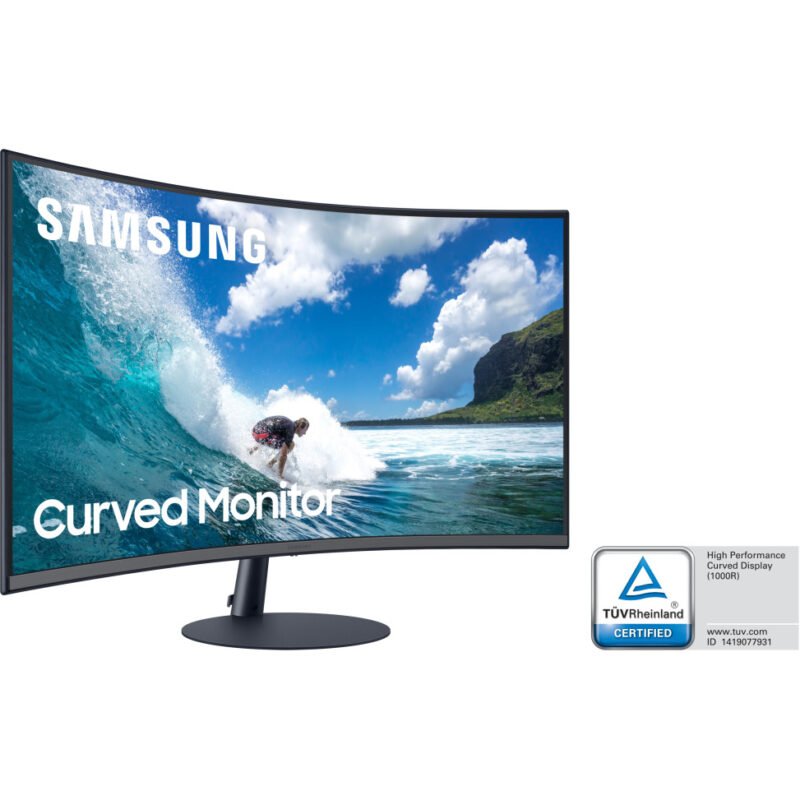 Écran incurvé 27" Full HD Samsung CT55 (LC27T550FDRXEN)