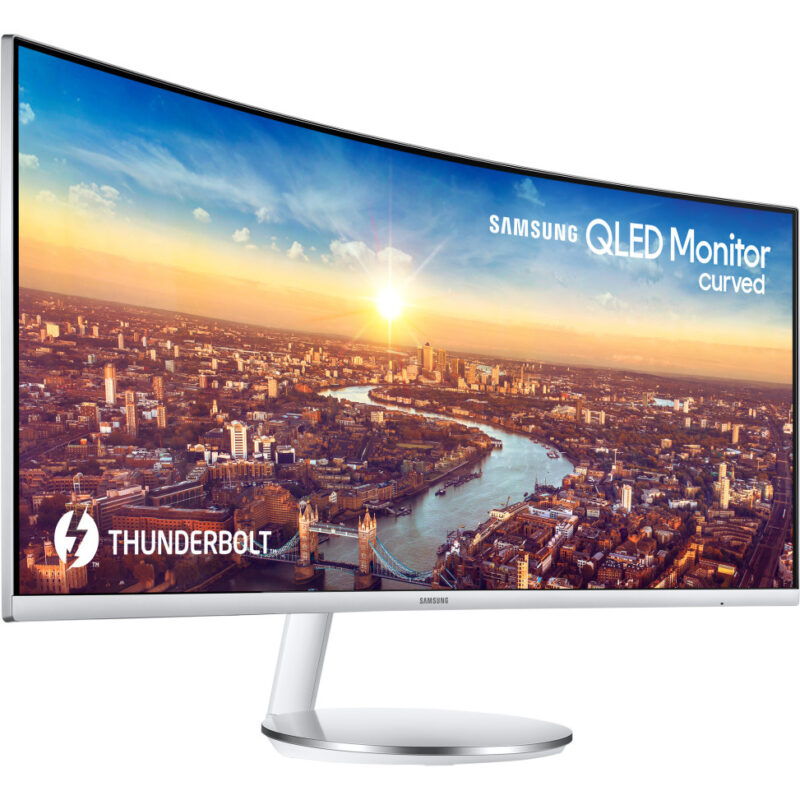 Écran incurvé 34" Samsung WQHD 100 Hz - Format 21:9 - Courbure 1500R (LC34J791WTRXEN)