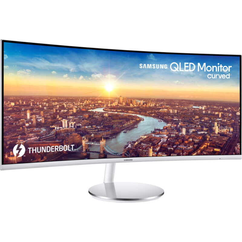 Écran incurvé 34" Samsung WQHD 100 Hz - Format 21:9 - Courbure 1500R (LC34J791WTRXEN)