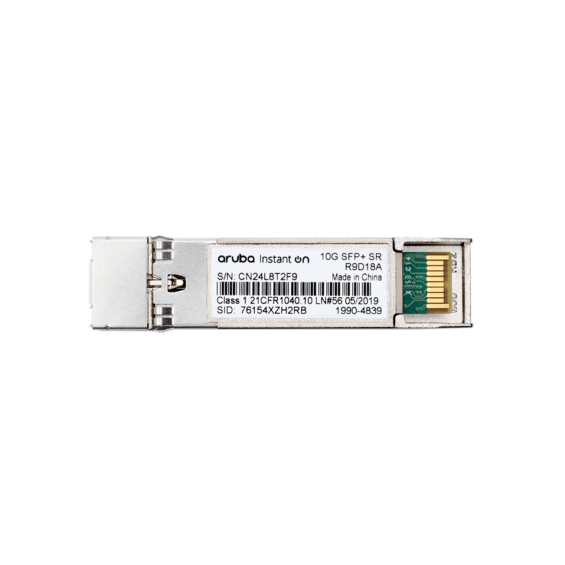 Émetteur-récepteur Aruba Instant On 10G SFP+ LC SR MMF OM3 300 m (R9D18A)