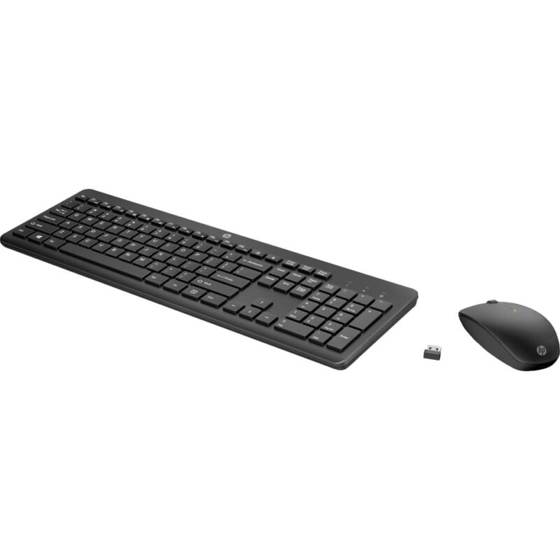 Ensemble clavier et souris sans fil HP 235 AZERTY (1Y4D0AA)