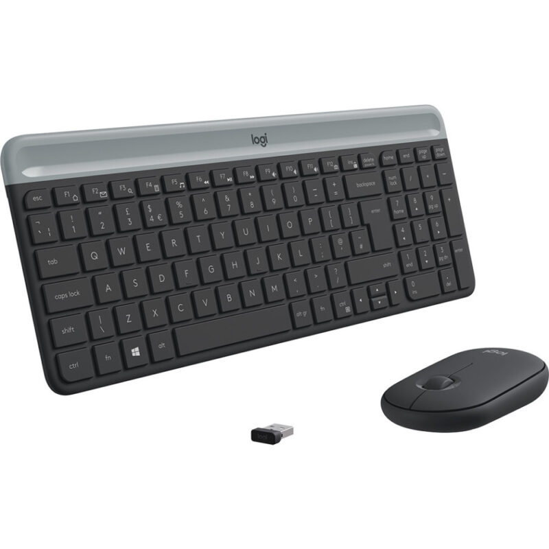 Ensemble clavier et souris sans fil ultra-fin Logitech MK470 AZERTY (920-009190)