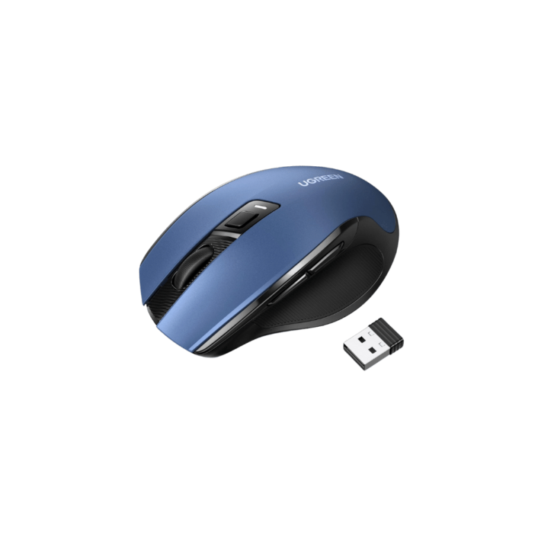 Souris sans fil Ugreen Design Ergonomique 2.4 - Blue (15064)