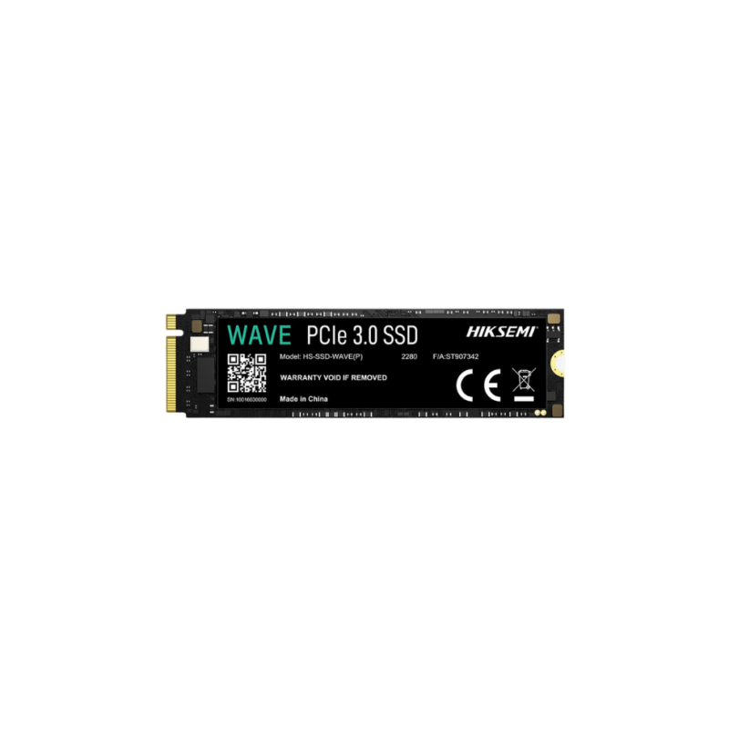 Disque Dur interne SSD Hiksemi Wave(P) M.2 2280 PCIe 3.0 NVMe 512 Go (HS-SSD-WAVE-P-512G)