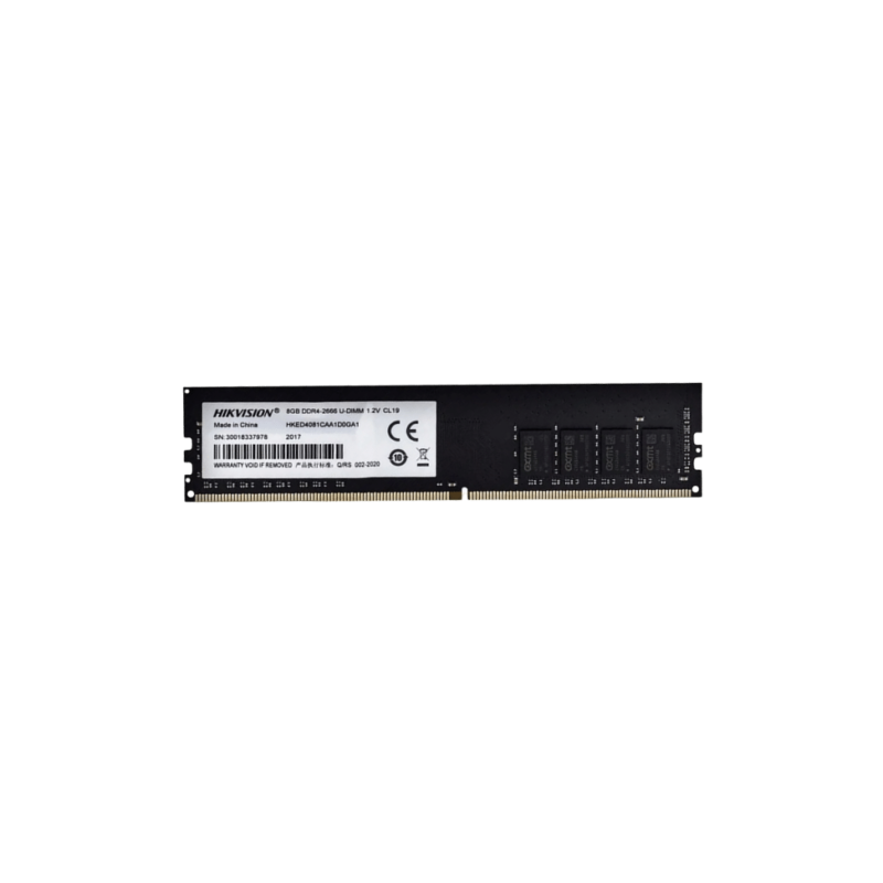 Hikvision Barrette mémoire U-DIMM 8GB DDR4 2666 MHz - Pc Bureau (HKED4081CBA1D0ZA1)