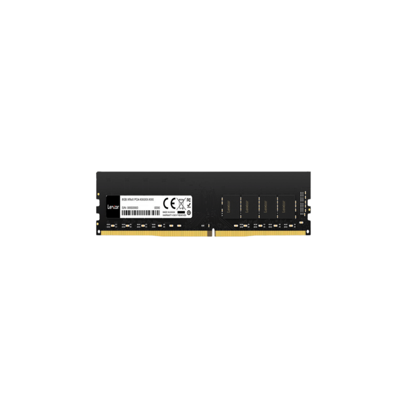 Barrette mémoire Lexar 8GB DDR4-2666 DIMM - Pc Bureau (LD4AU008G-B2666GSST)