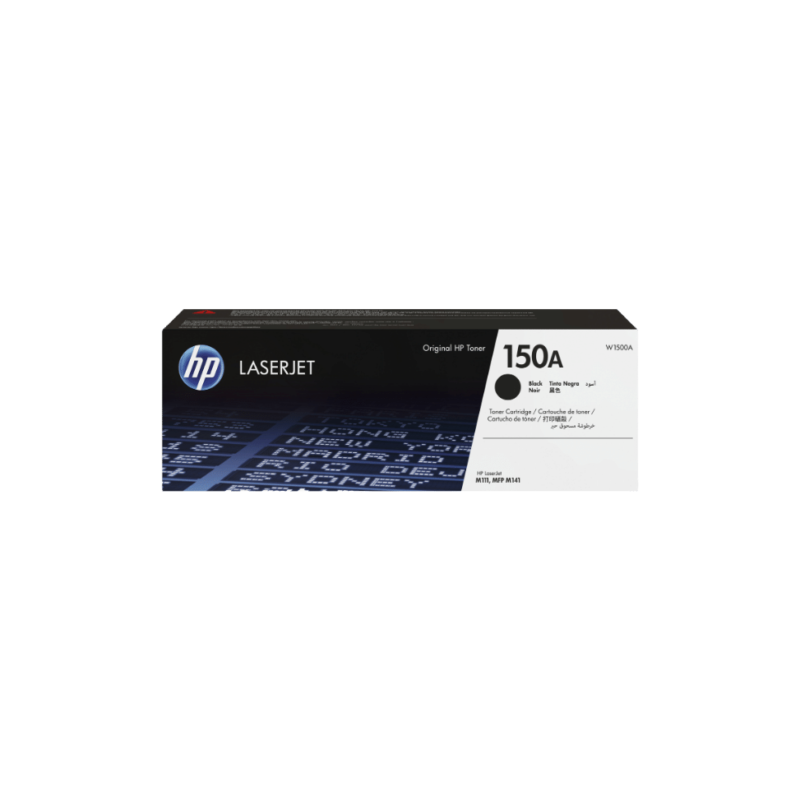 HP Toner 150A Noir LaserJet d'origine (W1500A)