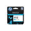 Cartouche d'encre HP 912 Cyan d'origine (3YL77AE-BGX)