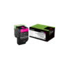 Cartouche d'encre d'origine Lexmark Magenta 702M (70C80M0)