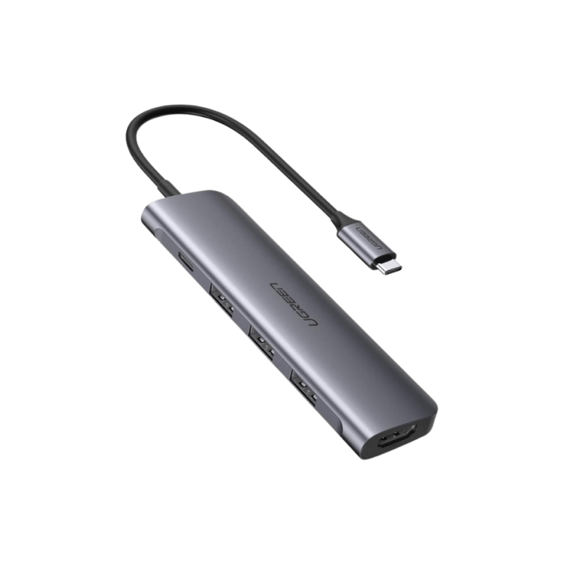 Hub USB-C Ugreen 5 en 1 Supporte PD 100W Recharge (10919)