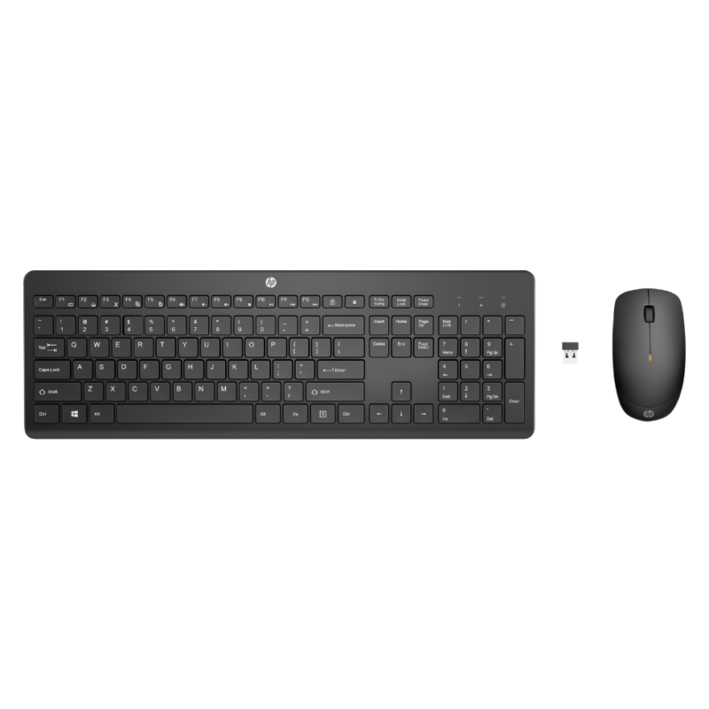 Ensemble clavier et souris sans fil HP 235 AZERTY (1Y4D0AA-ABF)