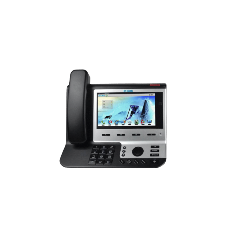 D-Link Téléphone IP professionnel SIP vidéo avec 7" LCD (DPH-850S/B/F2)