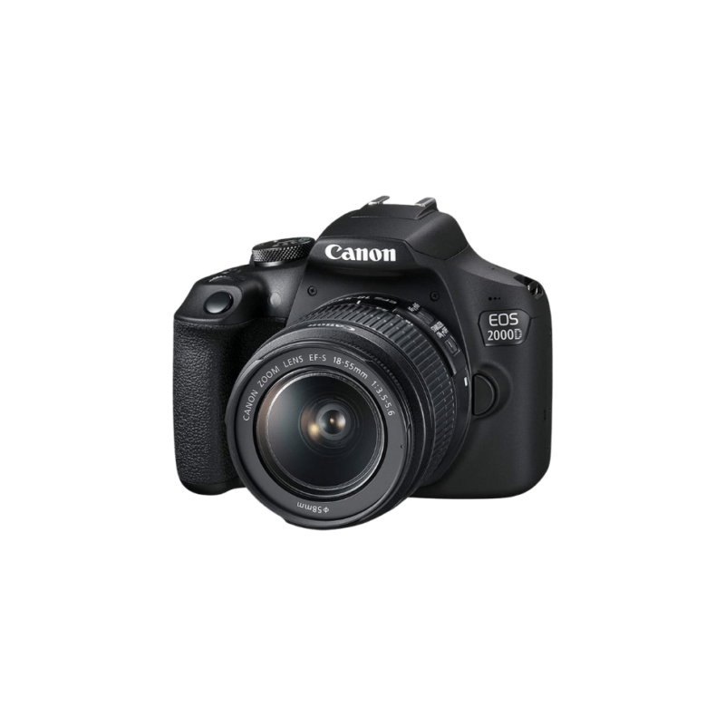 Reflex Canon EOS 2000D + objectif EF-S 18-55mm (2728C002AA)