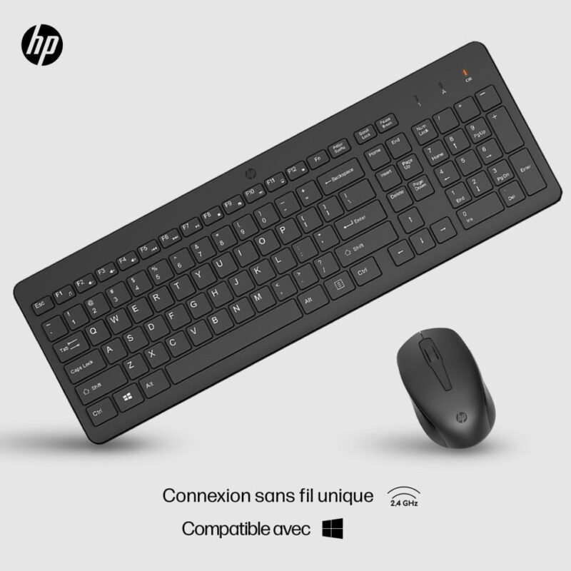 HP Ensemble combiné clavier et souris sans fil 330  (2V9E6AA)