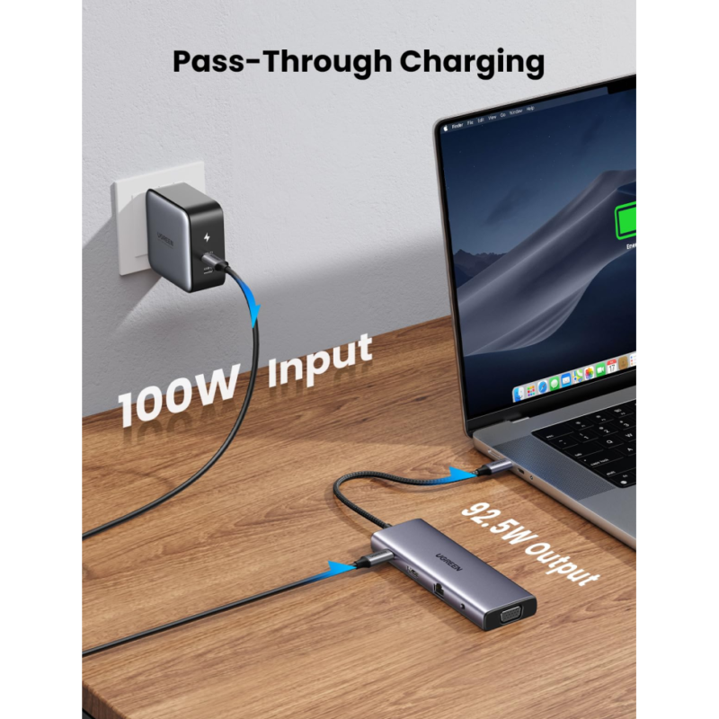 HUB USB-C Ugreen 10 en 1 (15601)