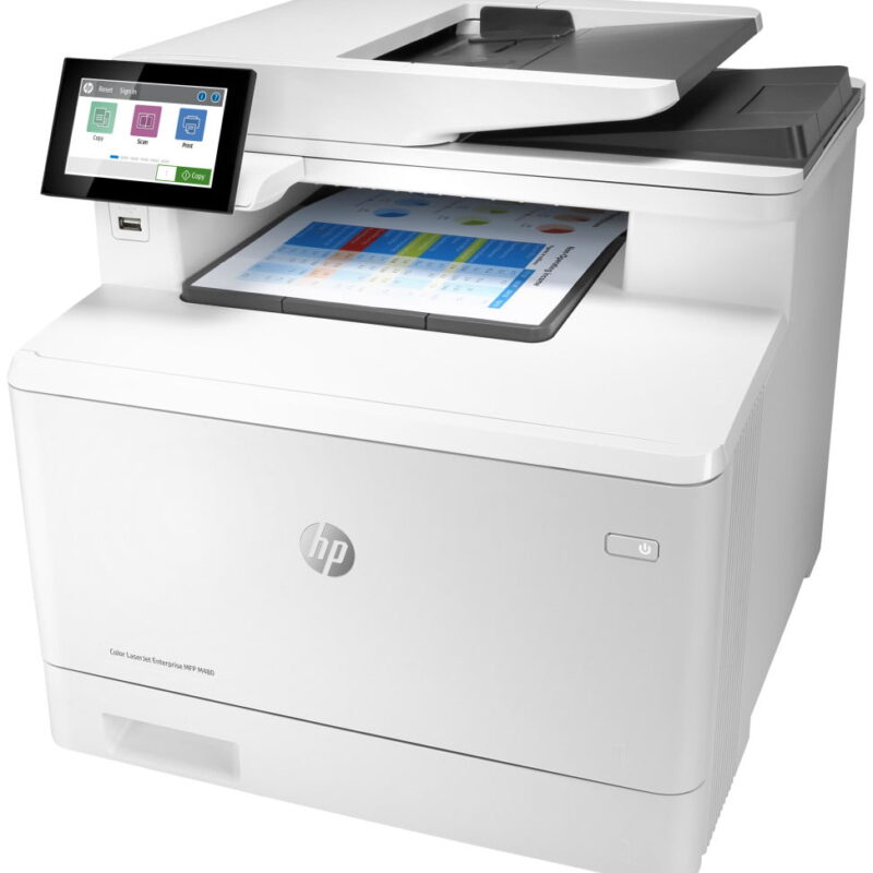 Imprimante Multifonction Laser Couleur HP LaserJet Enterprise MFP M480f (3QA55A)