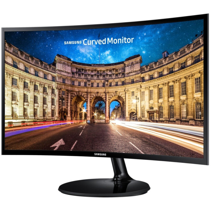 Écran incurvé 23.5" Full HD Samsung Courbure 1800R (LC24F390FHMXZN)