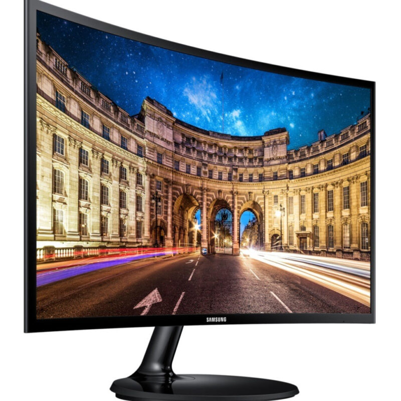 Écran incurvé 23.5" Full HD Samsung Courbure 1800R (LC24F390FHMXZN)