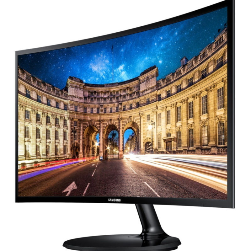 Écran incurvé 23.5" Full HD Samsung Courbure 1800R (LC24F390FHMXZN)