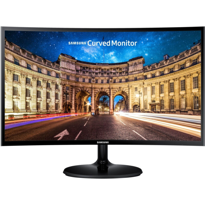 Écran incurvé 23.5" Full HD Samsung Courbure 1800R (LC24F390FHMXZN)