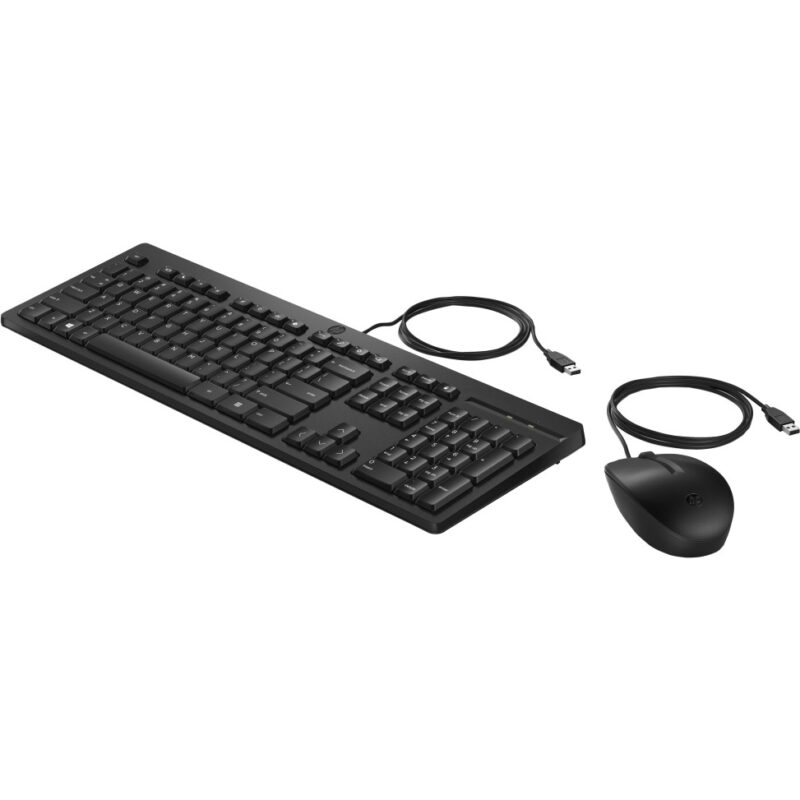 Clavier souris filaires HP 225 AZERTY (286J4AA)