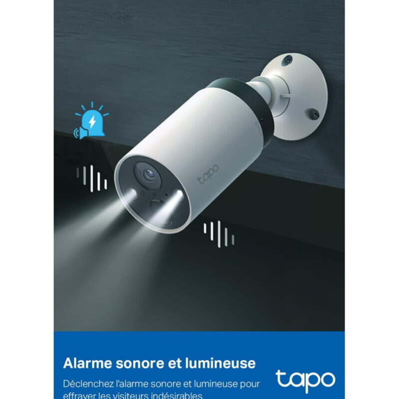 Pack de 2 Caméras de sécurité WiFi Tp-Link Tapo C420S2 sans fil sur batterie + Hub de connexion (TAPOC420S2)