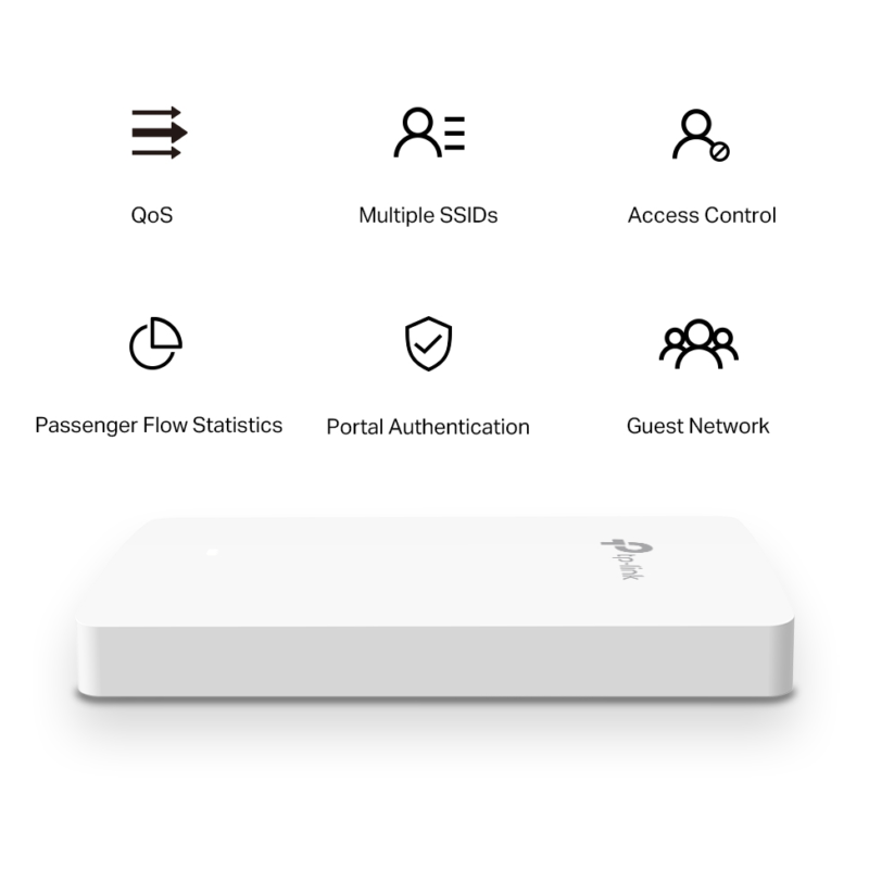 Point d'accès TP-Link AX1800 WiFi 6 mural (EAP615-WALL)