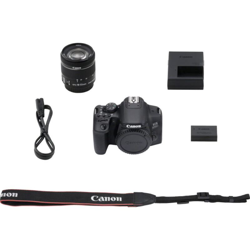 Reflex Canon EOS 850D + objectif EF-S 18-55mm IS STM (3925C002AA)