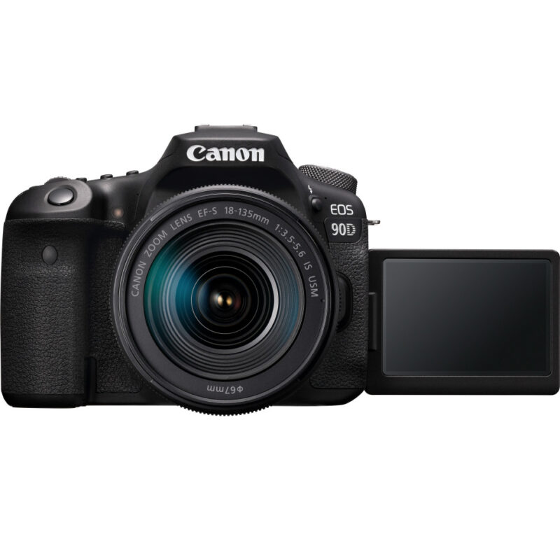 Reflex Canon EOS 90D + objectif EF-S 18-135mm IS USM (3616C017AA)