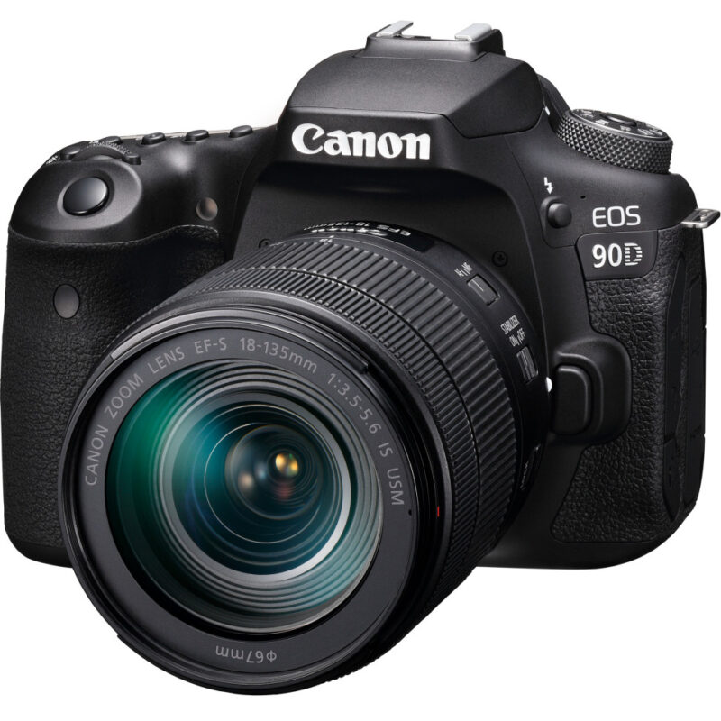 Reflex Canon EOS 90D + objectif EF-S 18-135mm IS USM (3616C017AA)