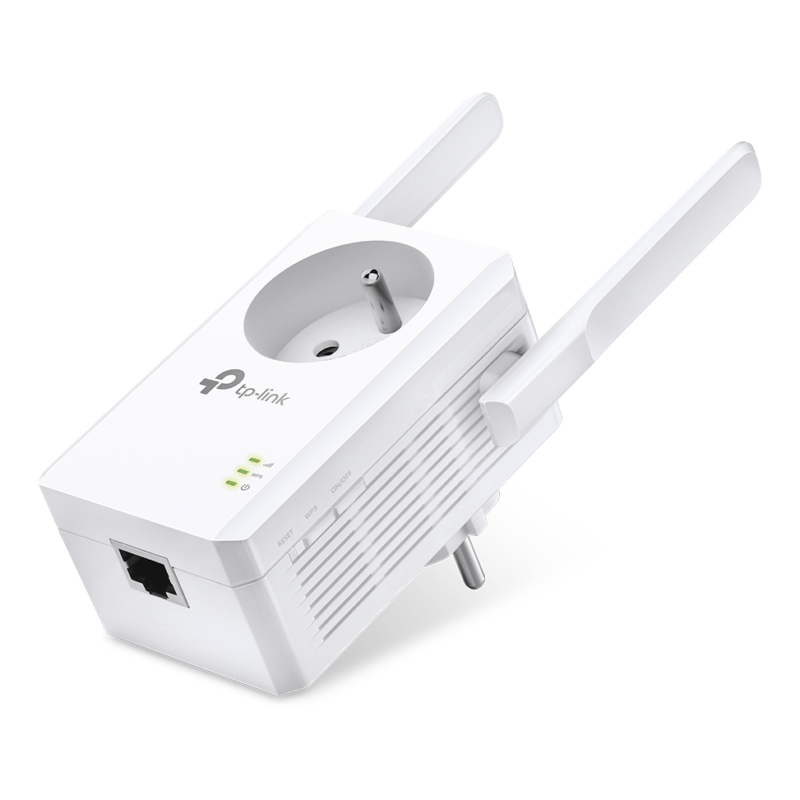 Répéteur WiFi TP-Link N 300 Mbps avec prise gigogne (TL-WA865RE)