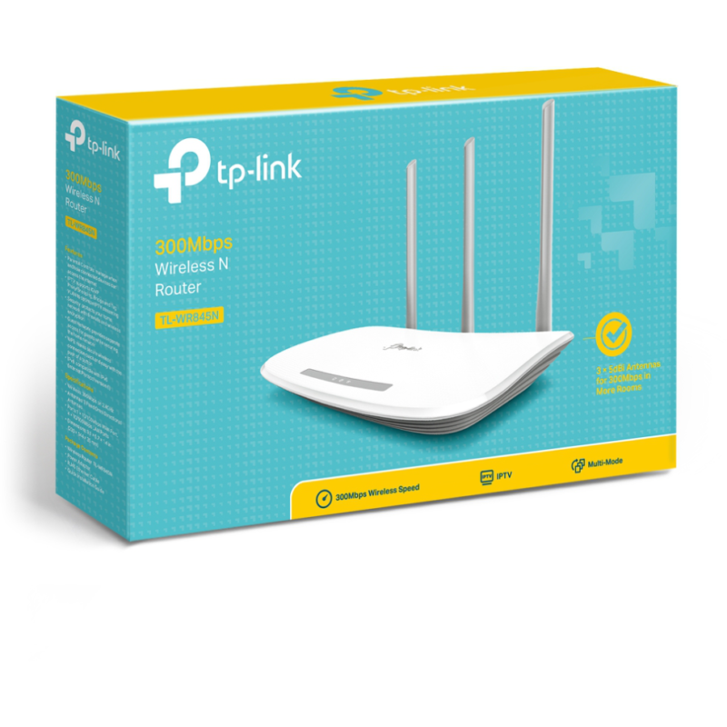 Router TP-Link N300 Wi-Fi 300 Mbps (TL-WR845N)