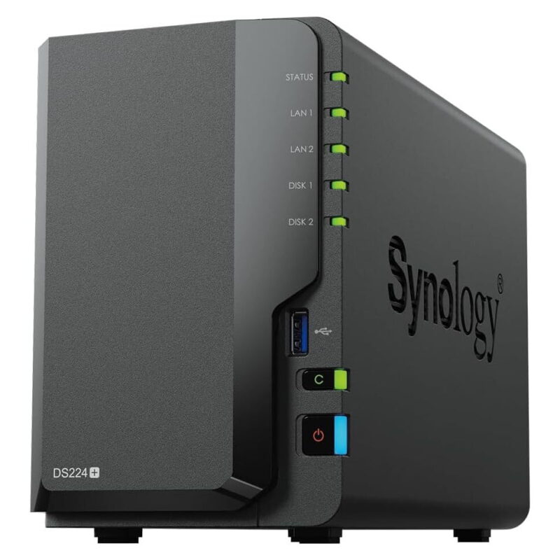 Serveur NAS 2 baies Synology DiskStation (DS224PLUS)